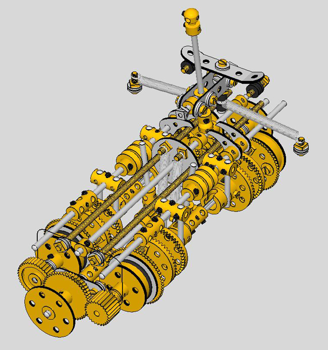 Synchromesh gearbox